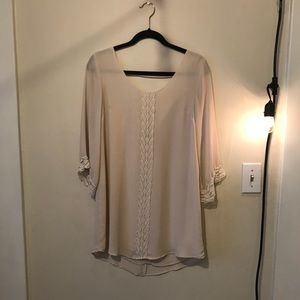 Cream ASTR dress